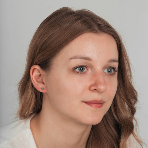 Пусеты Fiore Luna Cubic zirconia Aquamarine, SWE0128 A G фото 2